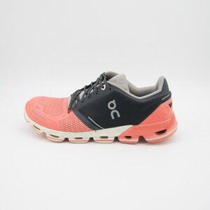 On Cloudflyer Running Shoes Women's US 11 Coral Navy Swiss Engineering